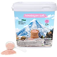 Nortembio Sal Rosa del Himalaya 6-7 Kg. Extrafina (0-5-1 mm). 100% Naturales. Sin Refinar. Sin Conservantes. Cuidado…
